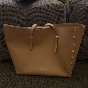 Tan Tote Bag